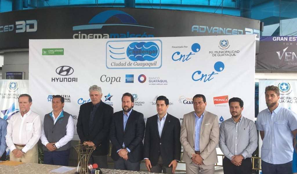 Challenger de Guayaquil tendrá 3 top 100 en su cuadro principal