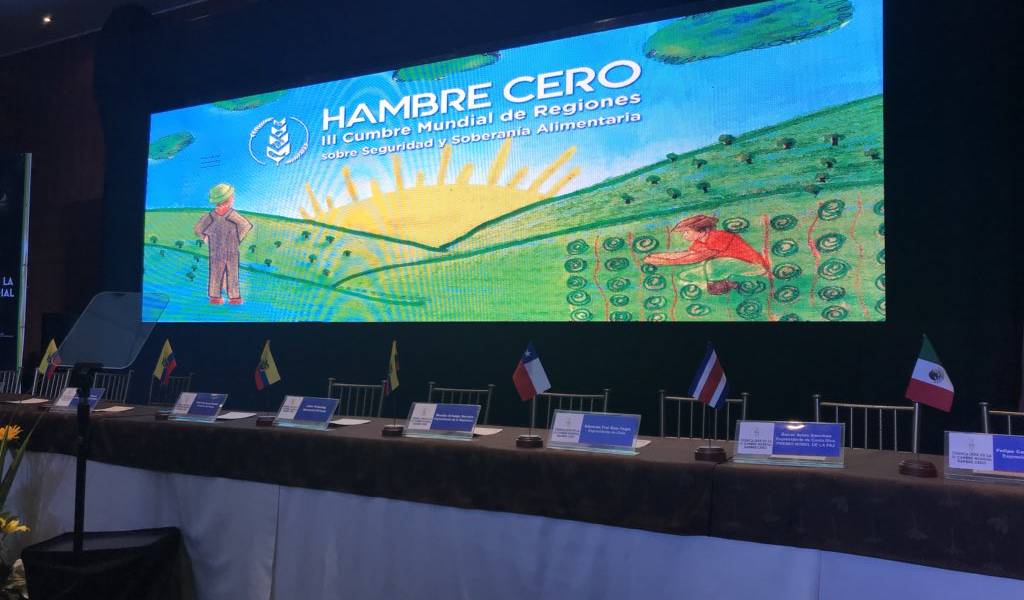 Presidente Moreno participa en Cumbre &#039;Hambre Cero&#039;
