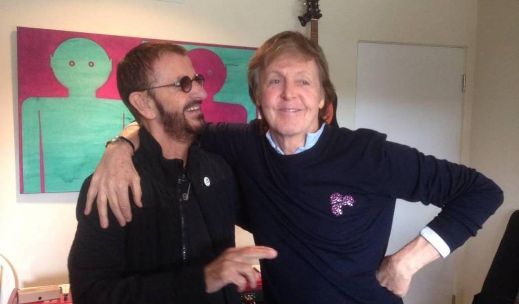 Ringo Starr y McCartney juntos de nuevo en un estudio