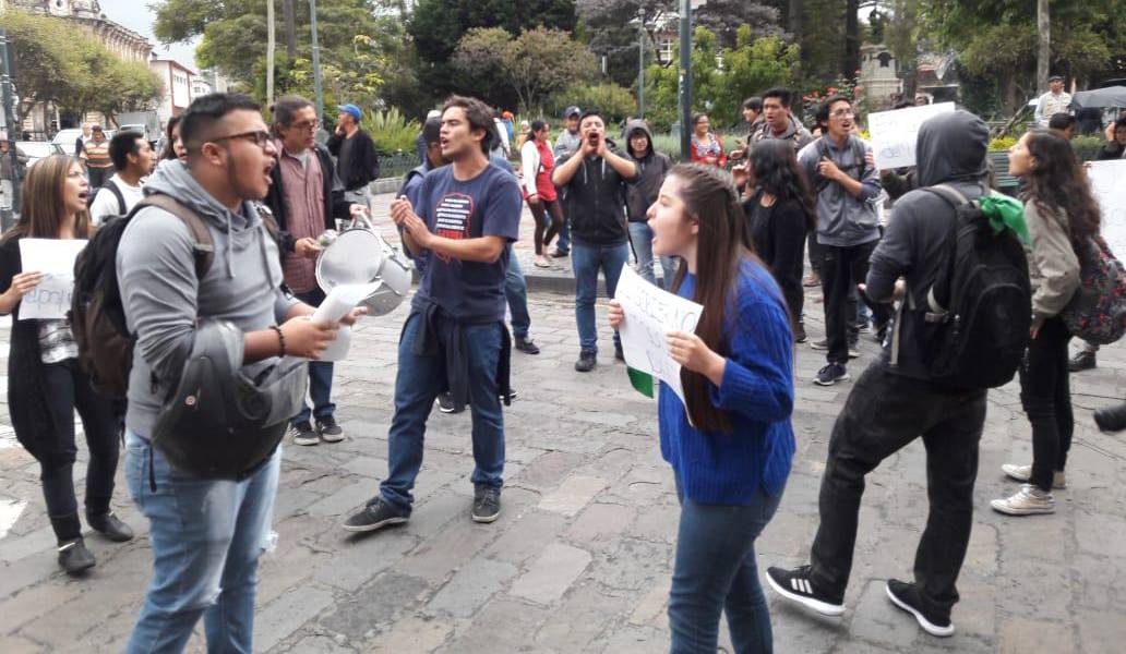 Universitarios de Ecuador se sumarán a jornada de protestas sociales