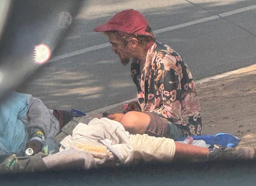 Tylor Chase viviendo en la calle. Tylor Chase viviendo en la calle.