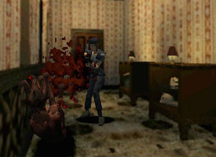 Extracto del videojuego Resident Evil 1