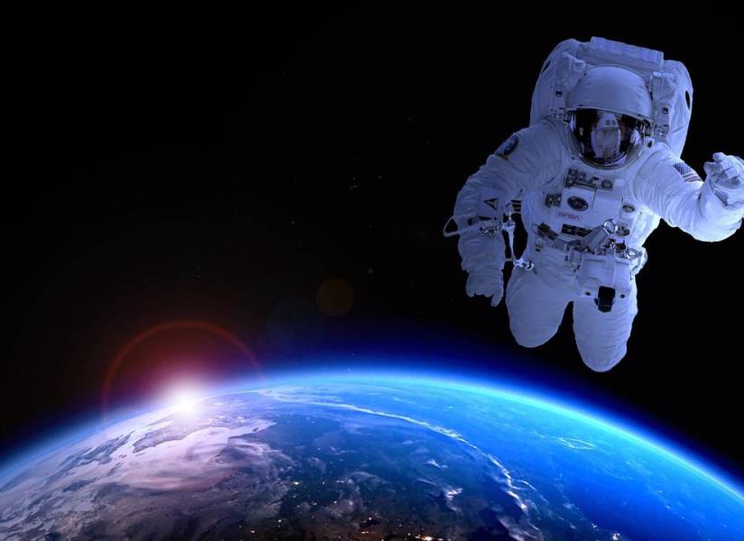 Imagen ilustrativa: Astronauta en el espacio.
