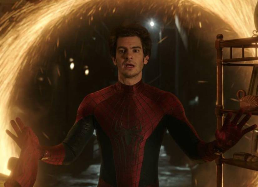 Andrew Garfield en la película Spider- Man No Way Home