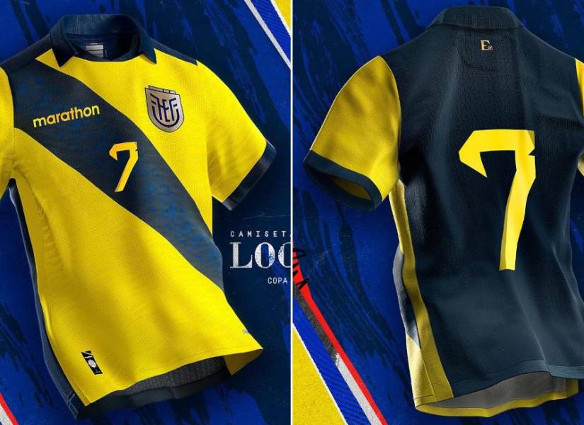 La Conmebol aprobó el diseño de la camiseta de la Selección de Ecuador para la Copa América 2024.