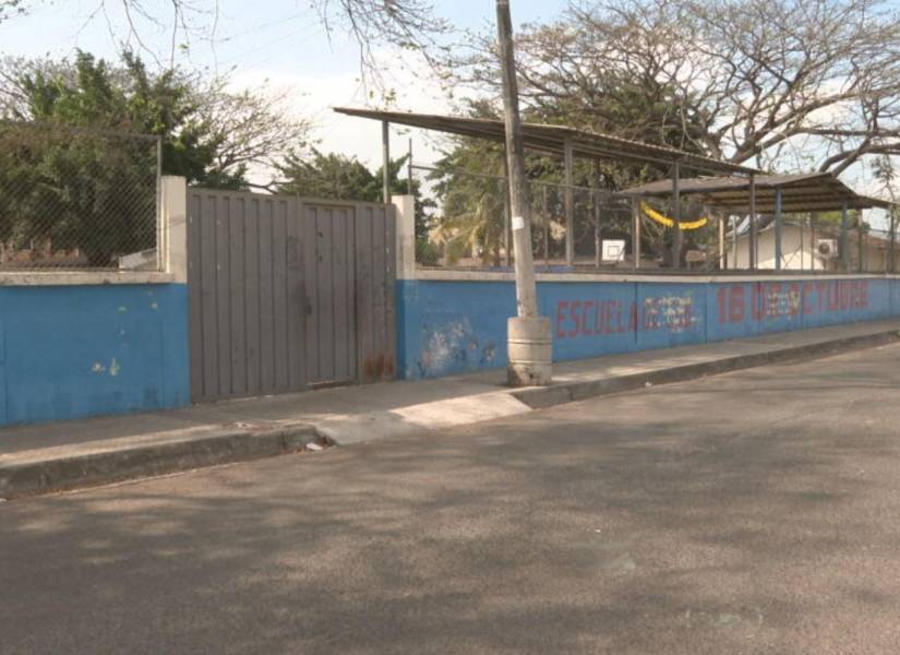 Escuela de Durán que se encuentra entre el listado de las que están cerradas.