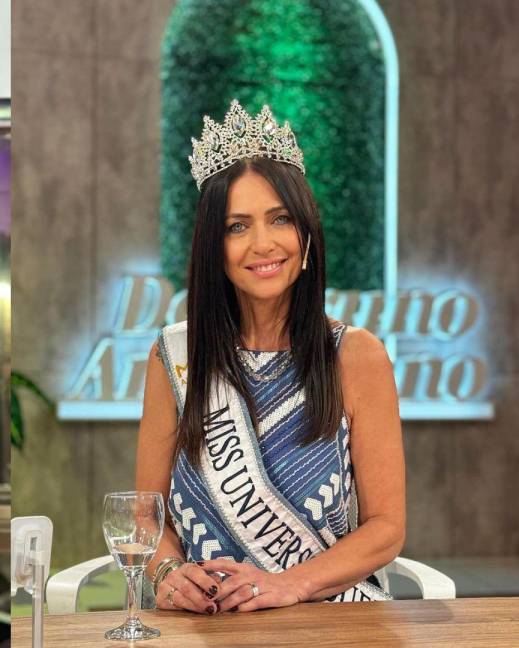 Alejandra Rodríguez en Miss Buenos Aires 2024.