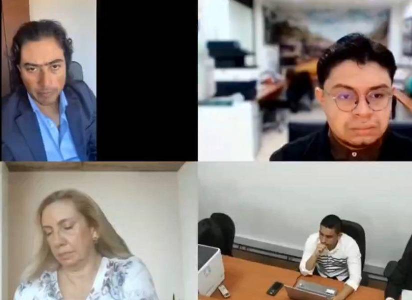 Juicio Nicolás Petro vía zoom Juicio Nicolás Petro vía zoom