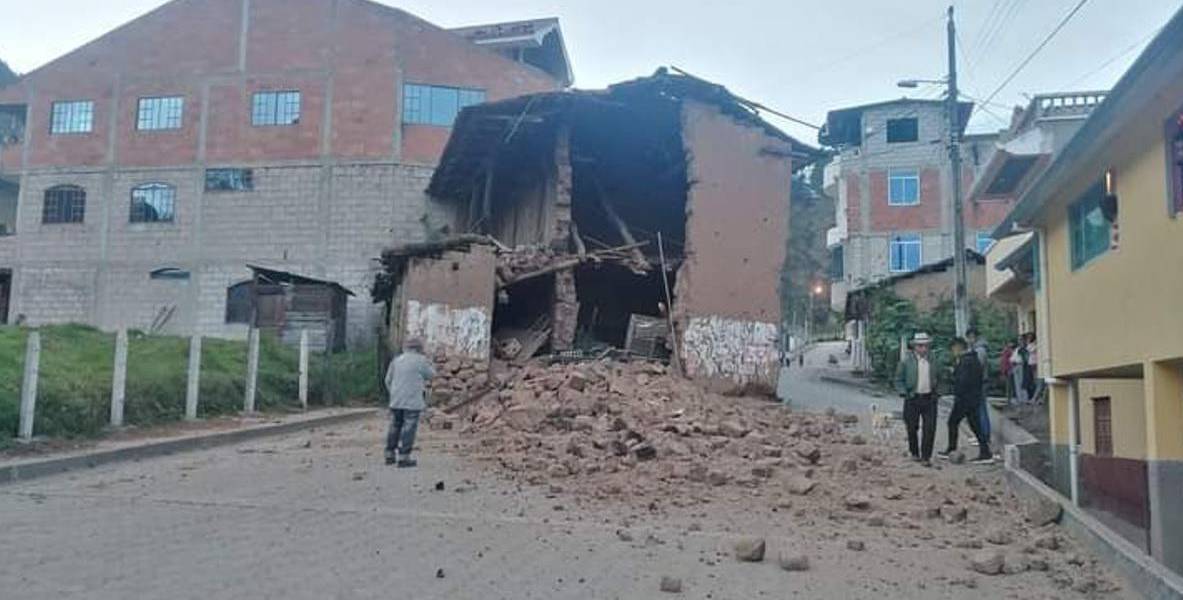 Daños en infraestructuras en el sur de Ecuador por gran sismo de Perú