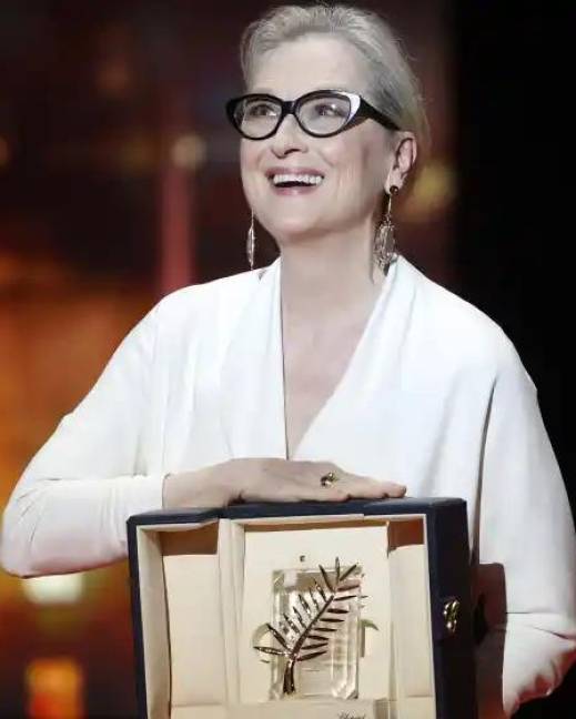 Imagen de archivo de Meryl Streep en el Festival de Cannes 2024, al recibir la Palma de Oro de Honor.