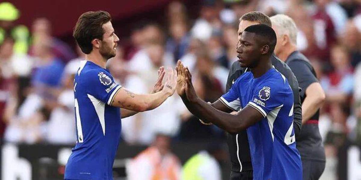 Moisés Caicedo no tuvo el debut soñado: Chelsea perdió 3-1 ante el West Ham