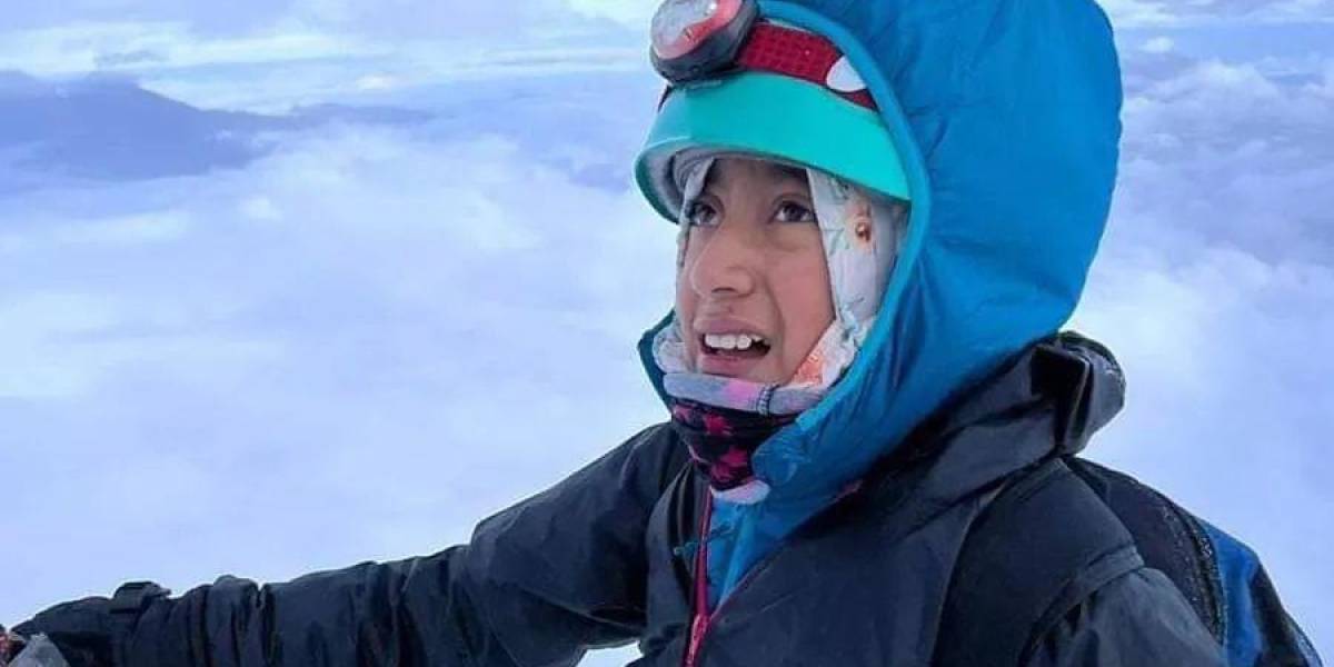 Quién es Dayra Iza, la niña montañista que falleció en el volcán Antisana