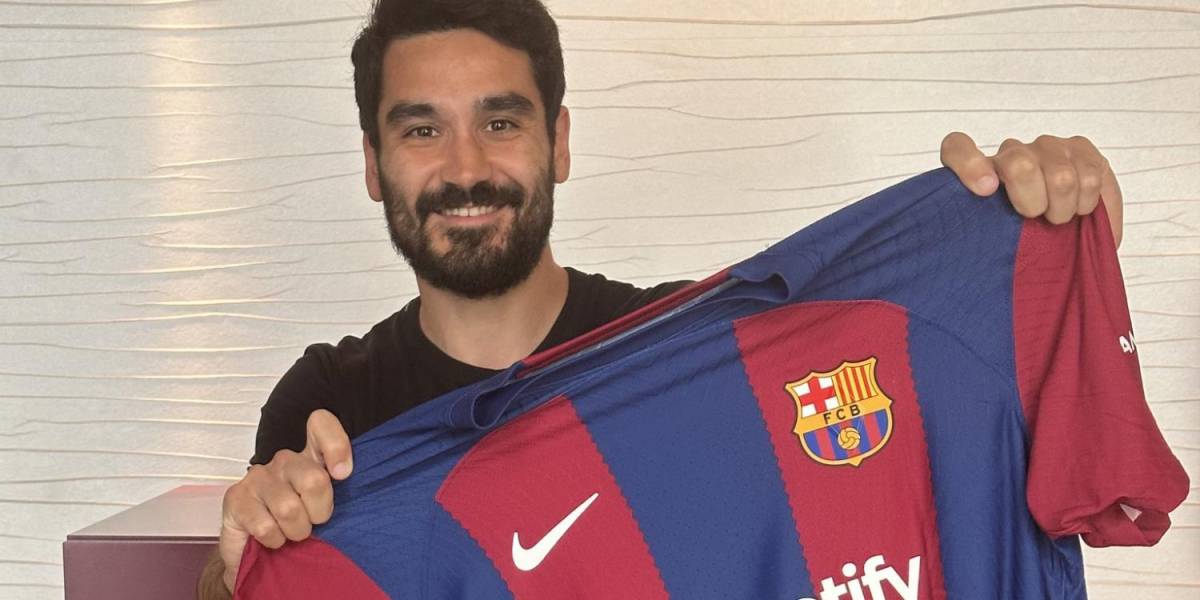 FC Barcelona anuncia al alemán Ilkay Gundogan como su nuevo jugador