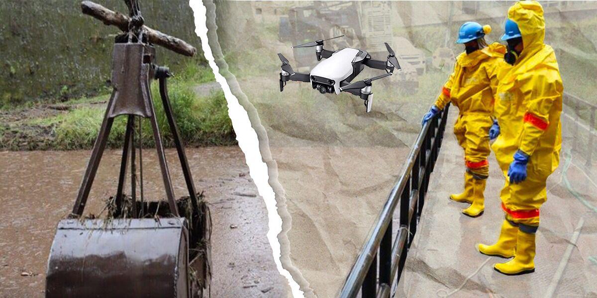 Cinco quebradas de Quito se monitorean con drones