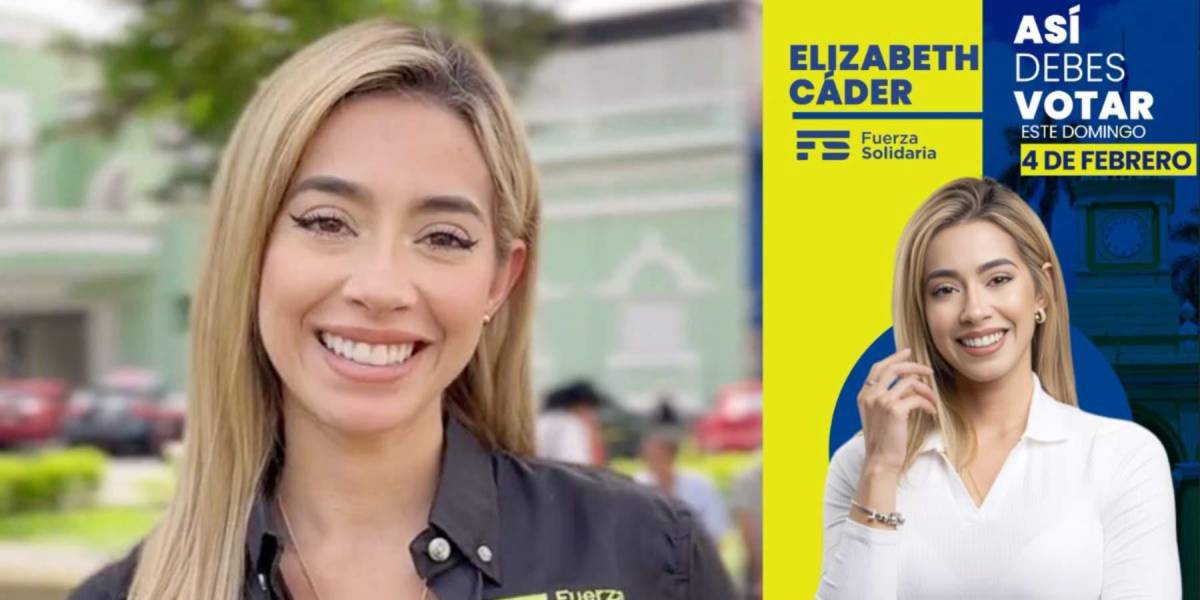 Elizabeth Cader, quien estaba candidata a diputada en El Salvador, se mantiene en silencio desde las elecciones