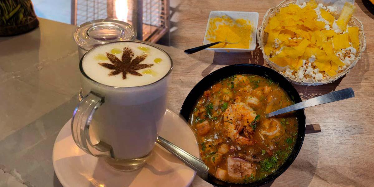 Encebollados, cafés y sánduches con cannabis, la nueva tendencia en la gastronomía de Quito