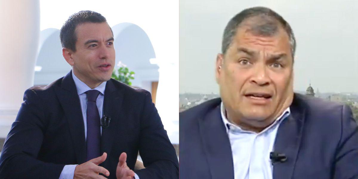 Daniel Noboa remeda a Rafael Correa | ¿En qué contexto el expresidente dijo: Because he is handsome?