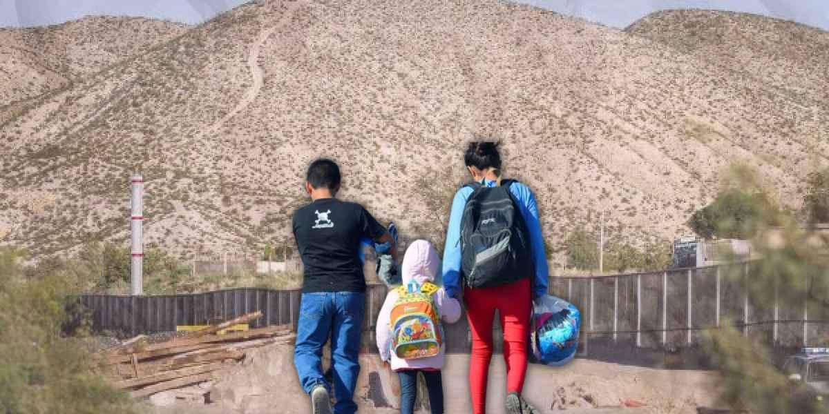 Migrantes ecuatorianos al borde de la muerte al cruzar el desierto en la frontera de EE.UU. y México