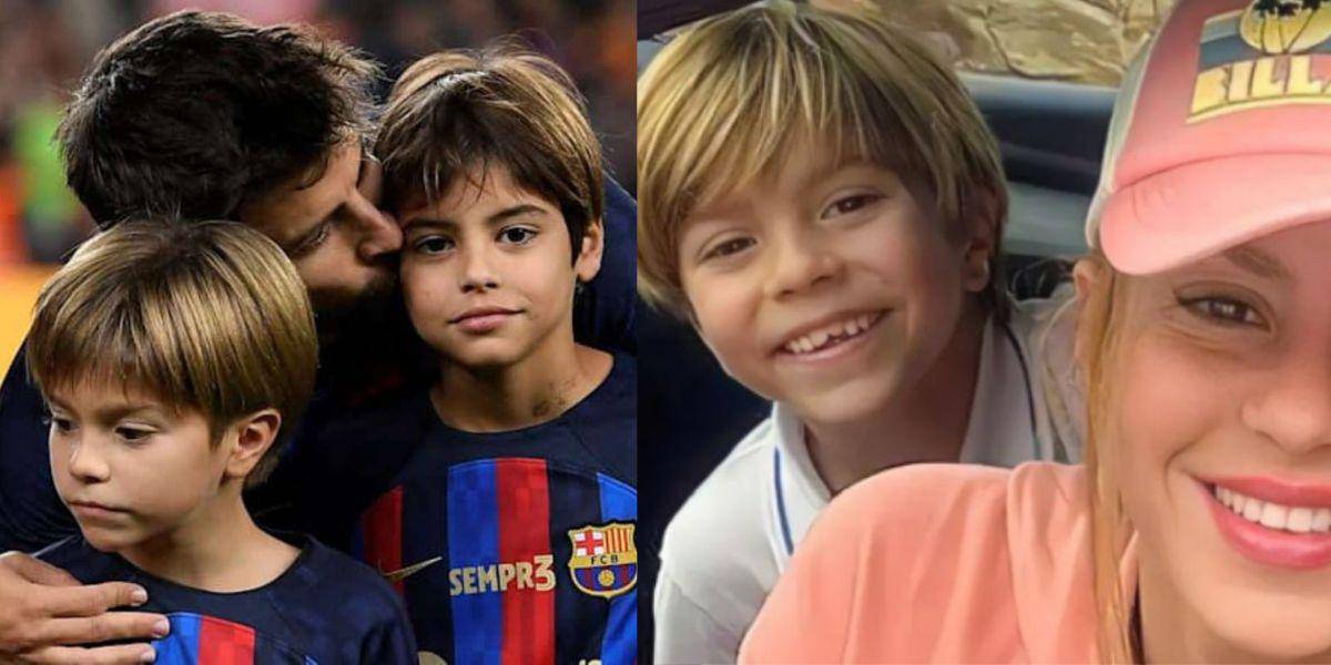 Sasha Piqué, hijo menor de Shakira, es captado rechazando fríamente a su padre Gerard Piqué