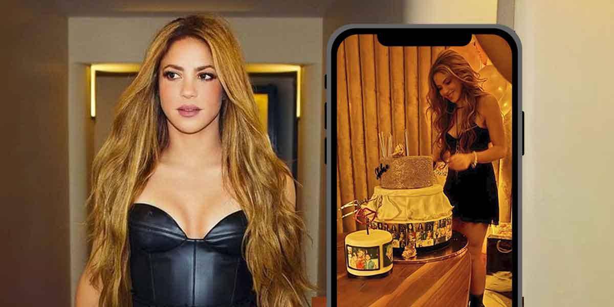 El divertido video de Shakira celebrando su cumpleaños sin sus hijos y lejos de Piqué