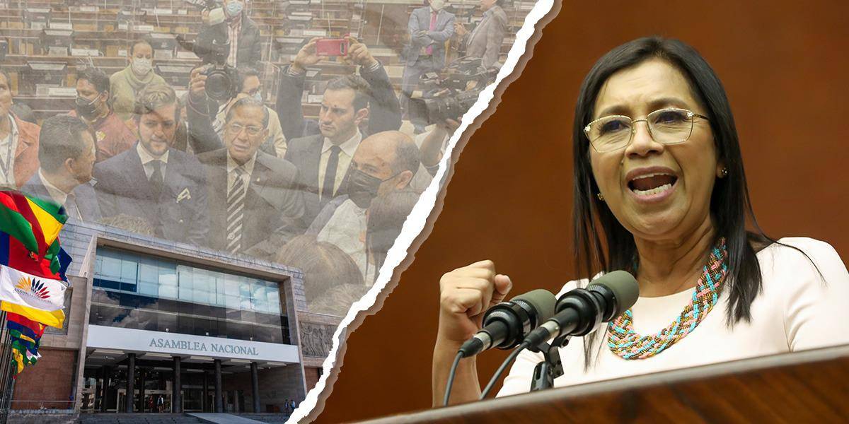 Guadalupe Llori pierde liderazgo en la Asamblea Nacional