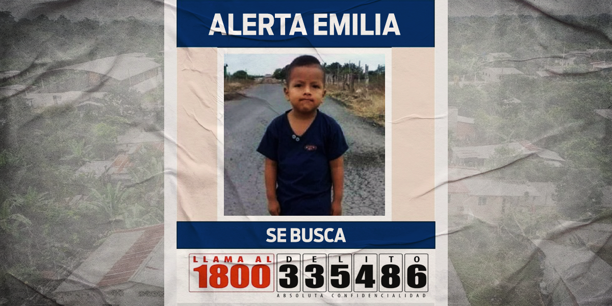 Niño desaparece mientras jugaba afuera de la casa de su abuela, en Progreso, Guayaquil