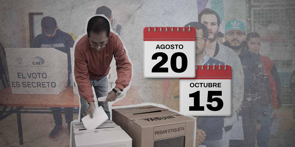 Elecciones Ecuador 2023: el calendario electoral en su semana clave, ¿qué fechas son las más importantes?