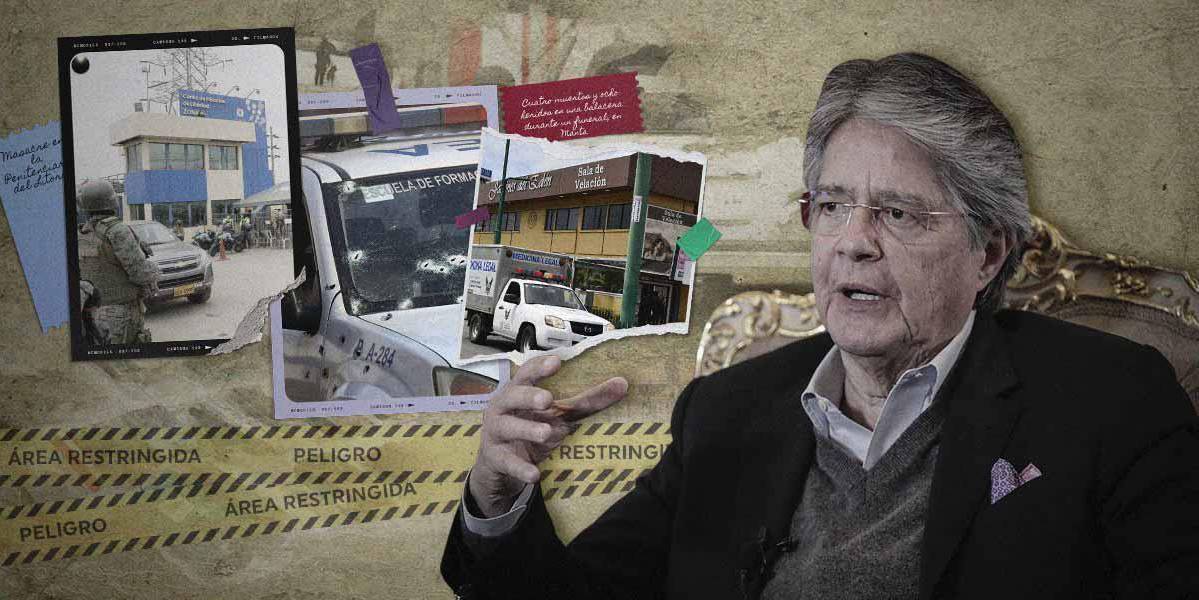 Dos años de Guillermo Lasso: el declive de la seguridad en Ecuador