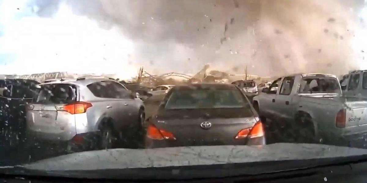 Video | Un tornado destruyó un almacén con 70 trabajadores dentro en Estados Unidos