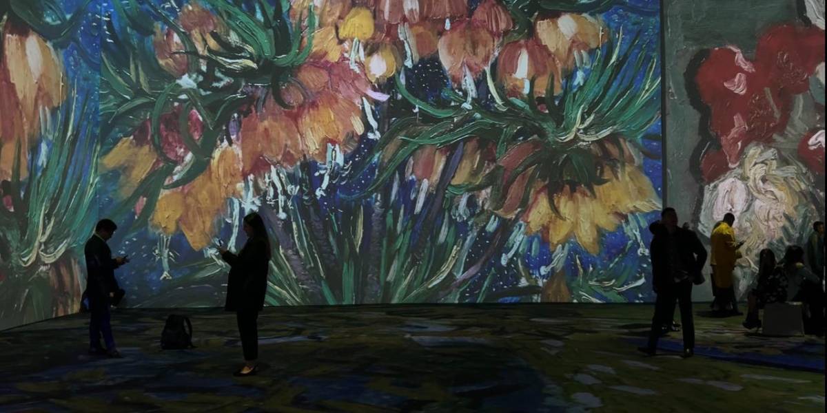 El arte de Van Gogh se toma Quito con una exposición nunca vista en Ecuador