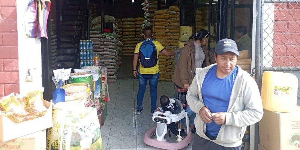 Quito: Municipio asegura que sí hay abastecimiento de arroz en el Mercado Mayorista