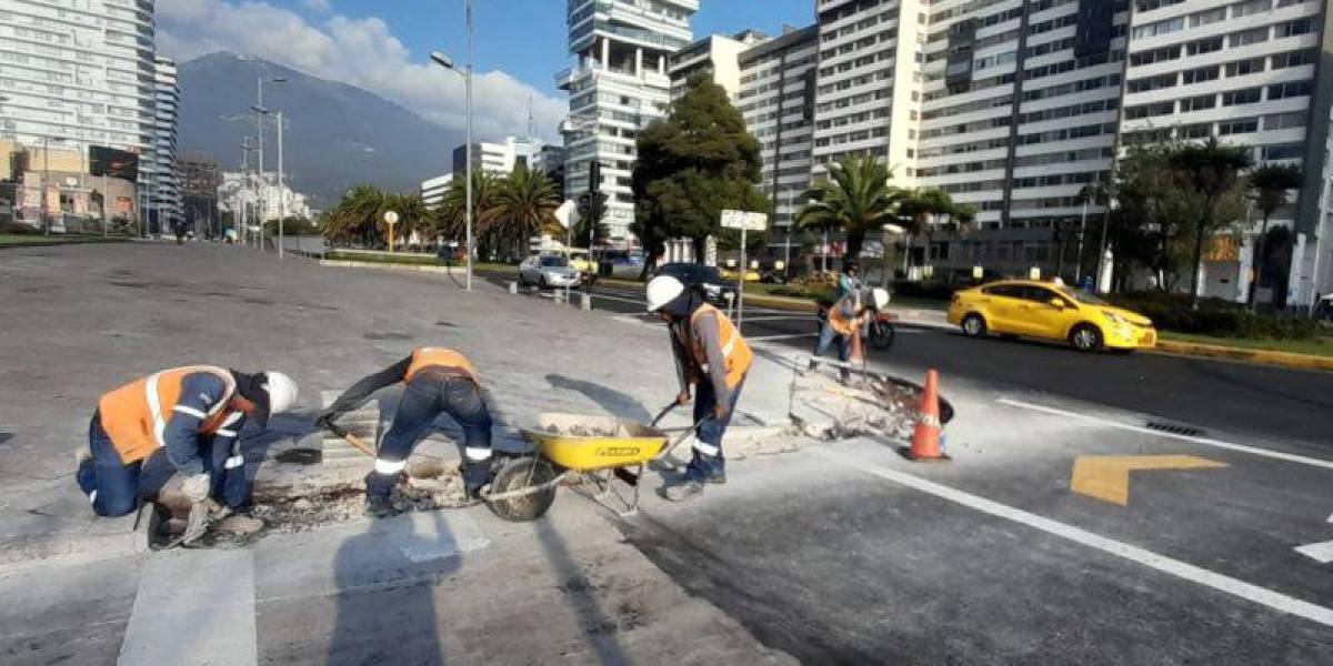 Metro de Quito: las obras complementarias a las estaciones se ponen a punto