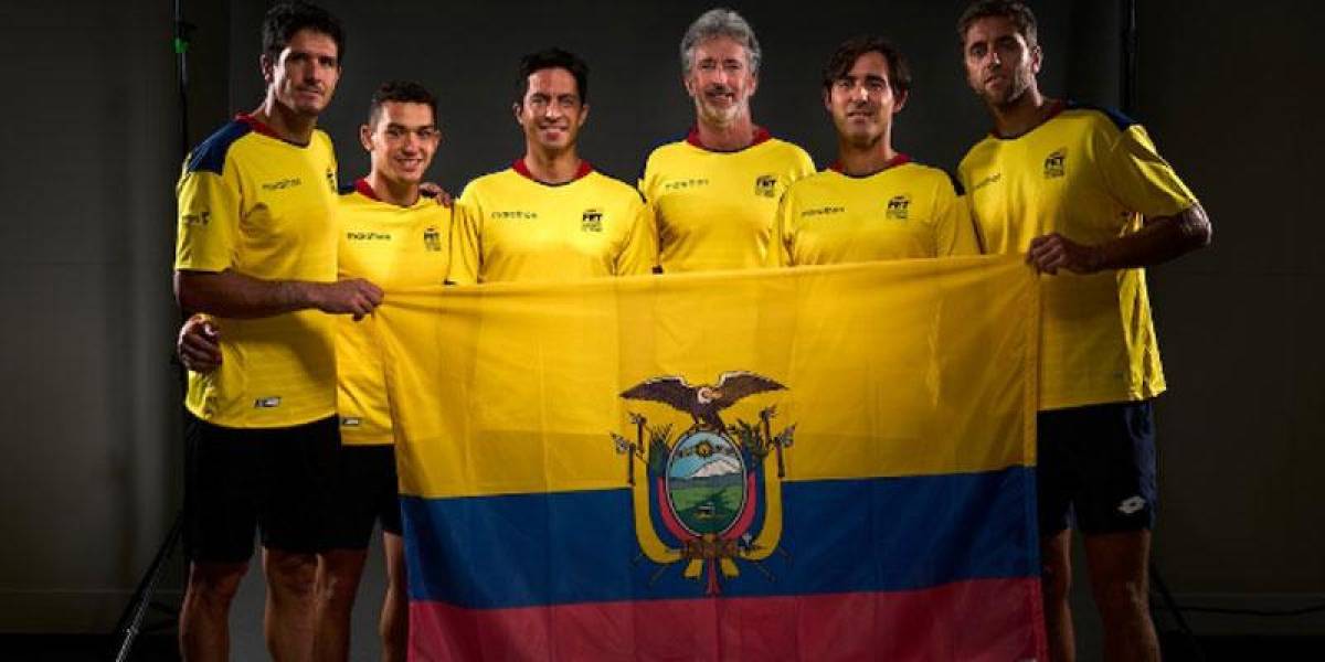 Ecuador se enfrentará Suiza por el Grupo Mundial I de la Copa Davis
