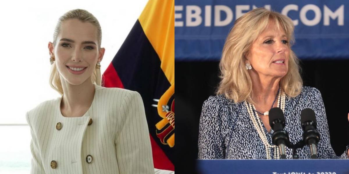 Las primeras damas de Ecuador y Estados Unidos se reunirán en Washington