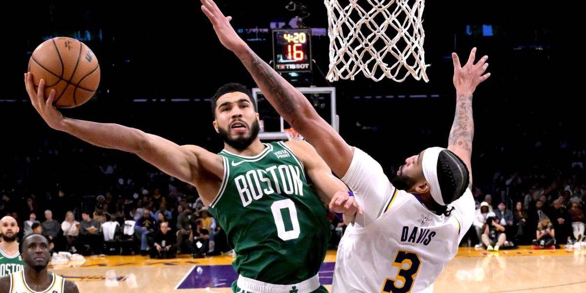 Los Celtics se llevan el clásico de la NBA sobre Los Lakers en Navidad