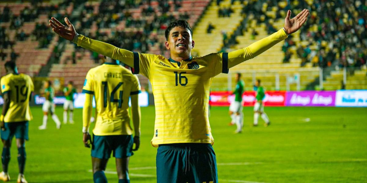 ¡Triunfo de altura! Ecuador venció a Bolivia 1-2 con goles de Kendry Páez y Kevin Rodríguez
