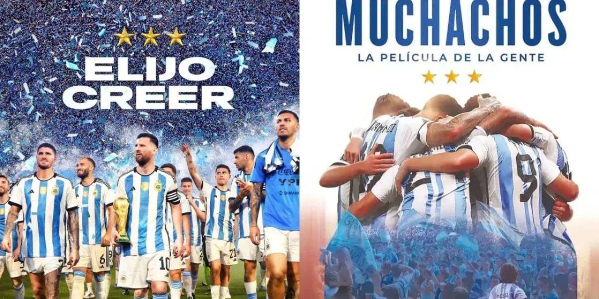 Muchachos: la película sobre el título mundial de Argentina se estrena en los cines de Ecuador