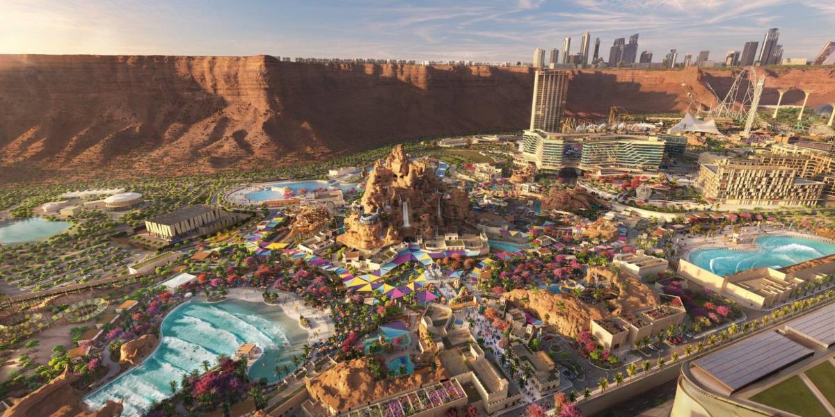El mega proyecto turístico Qiddiya anuncia apertura del parque acuático más grande de Oriente Medio para el 2025