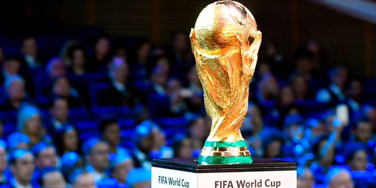Qatar 2022: el trofeo de la Copa del Mundo se exhibe en México y en octubre llegará a Ecuador