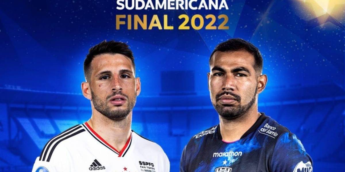 Independiente del Valle y Sao Paulo definen al campeón de la Copa Sudamericana