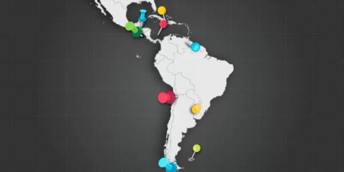 Los mapas que muestran las disputas territoriales en países de América Latina
