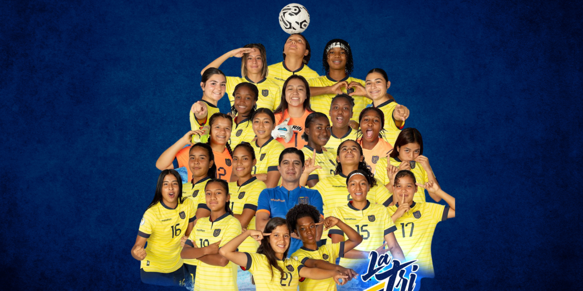 La selección femenina sub-17 de Ecuador clasifica al Mundial de Fútbol en República Dominicana