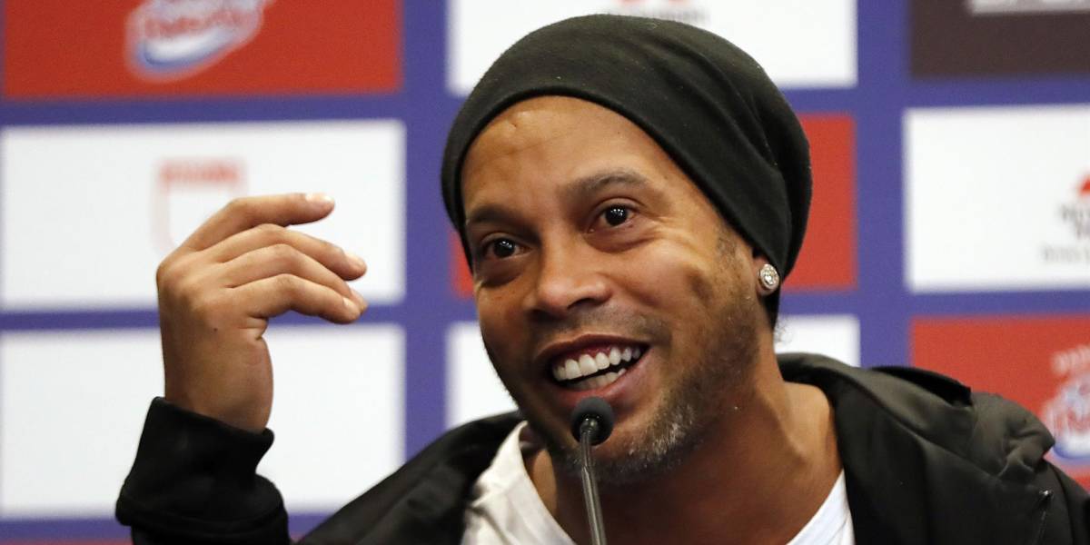 Ronaldinho volverá a Ecuador para un partido de exhibición