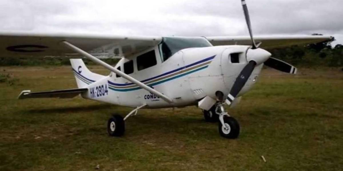 Son localizados con vida los dos tripulantes de aeronave accidentada en Amazonía