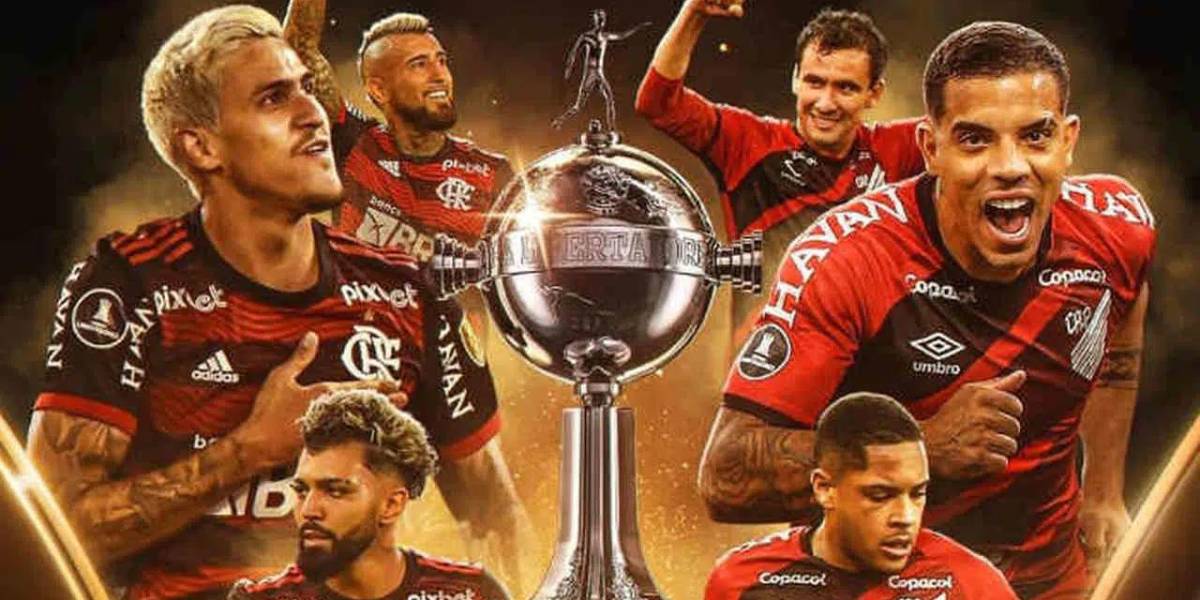 Flamengo y Atlético Paranaense definen al campeón de la Copa Libertadores