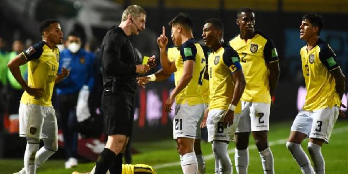Eliminatorias: Ecuador nunca ha ganado cuando ha sido dirigido por el árbitro Anderson Daronco