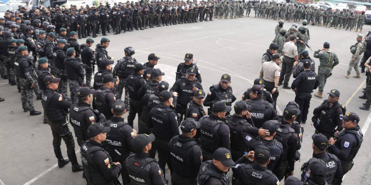 Feriado Ecuador: 56 700 policías estarán desplegados en todo el país durante el Carnaval