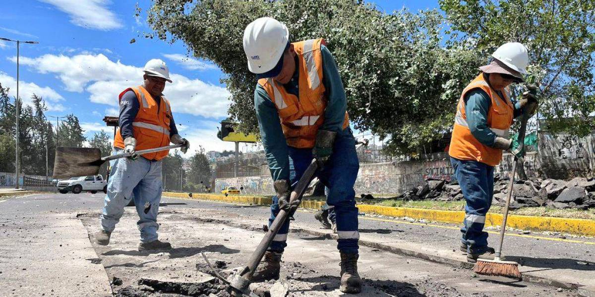 Quito: las obras de repavimentación comenzarán el miércoles 23 de agosto en Santa Rita