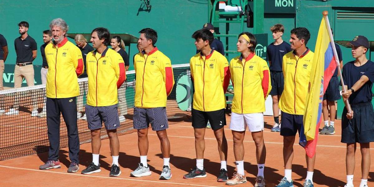 Ecuador, por la situación del país, perdió la sede de la Copa Davis
