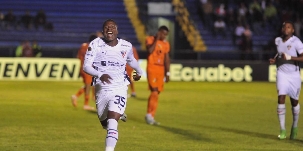 Liga de Quito empezó goleando, pero terminó sufriendo para vencer 2-3 a Libertad en Loja